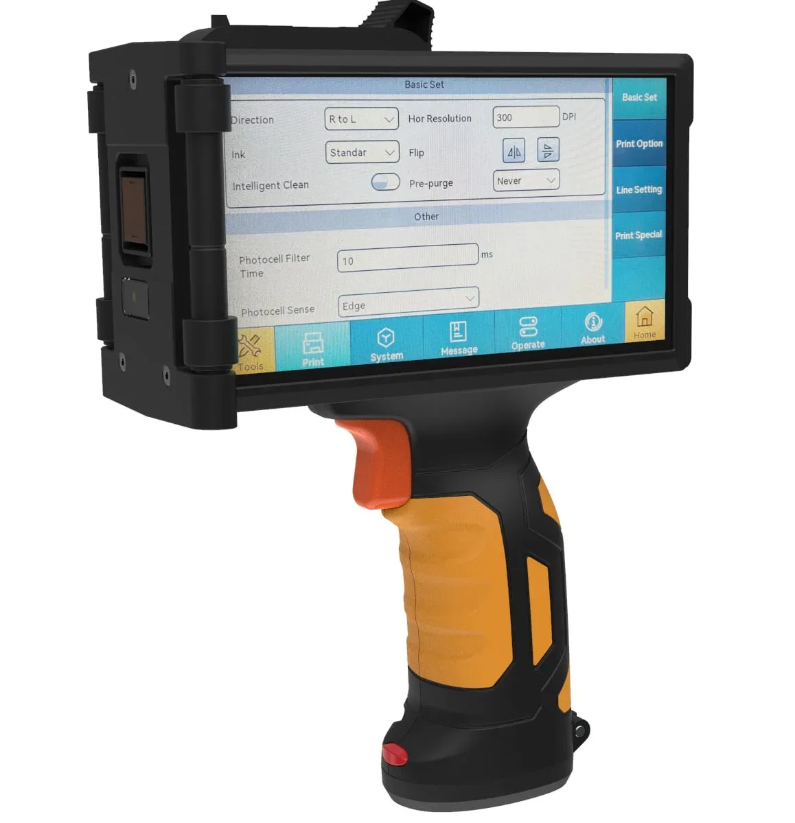 Codificador de mano SOJET MoTix 1H Wifi. Impresión en Alta Resolución.